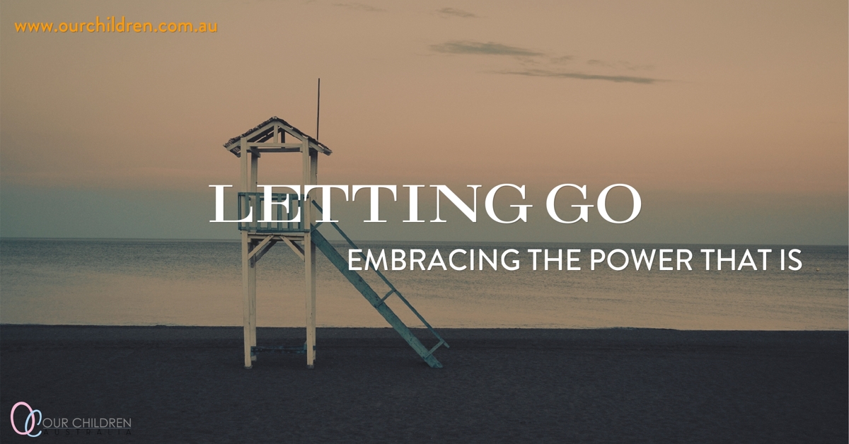 Embracing the power of letting go will change the way you co-parent. blog article image