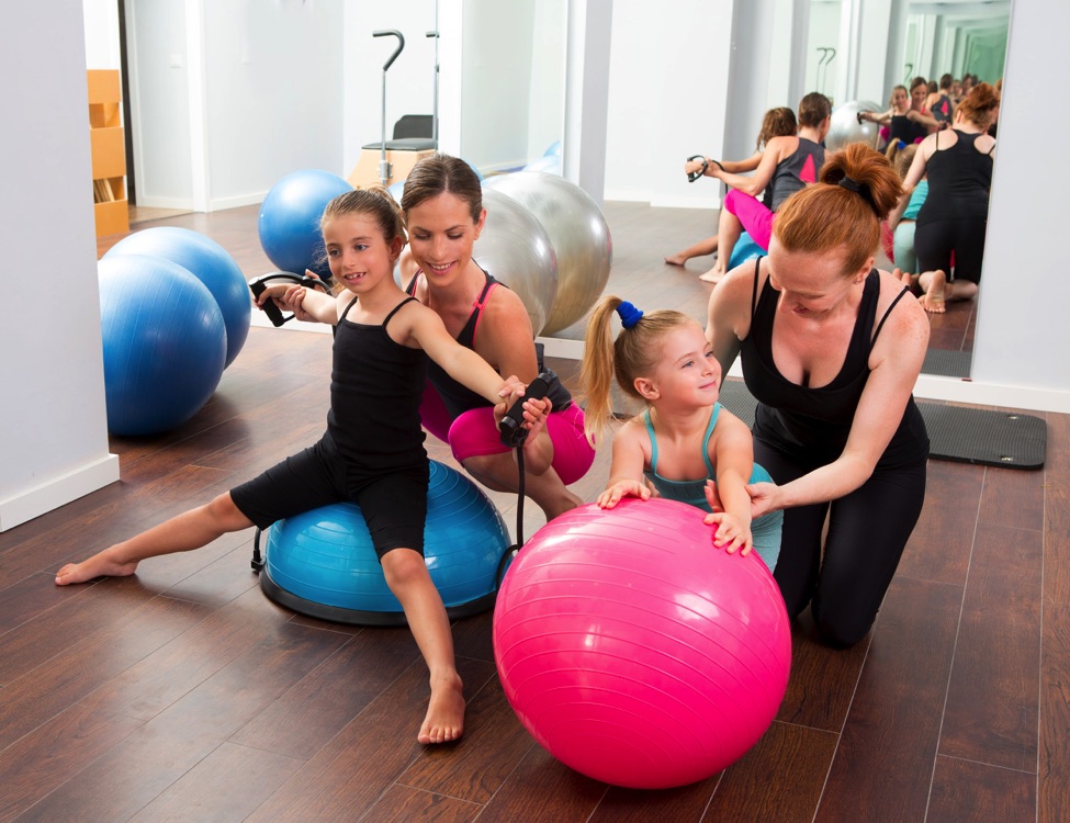 Making exercising and pilates fun for kids. blog article image